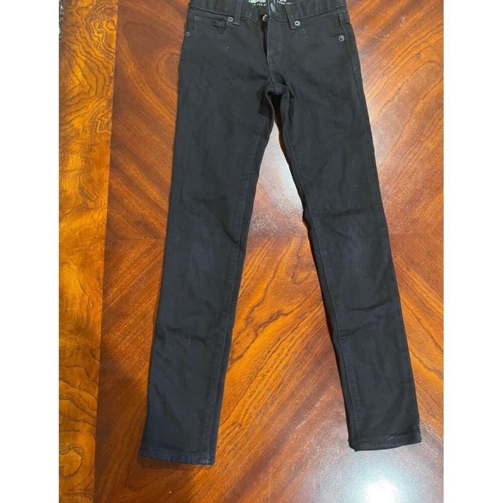 Gap kids super skinny black jeans size 8‎ slim